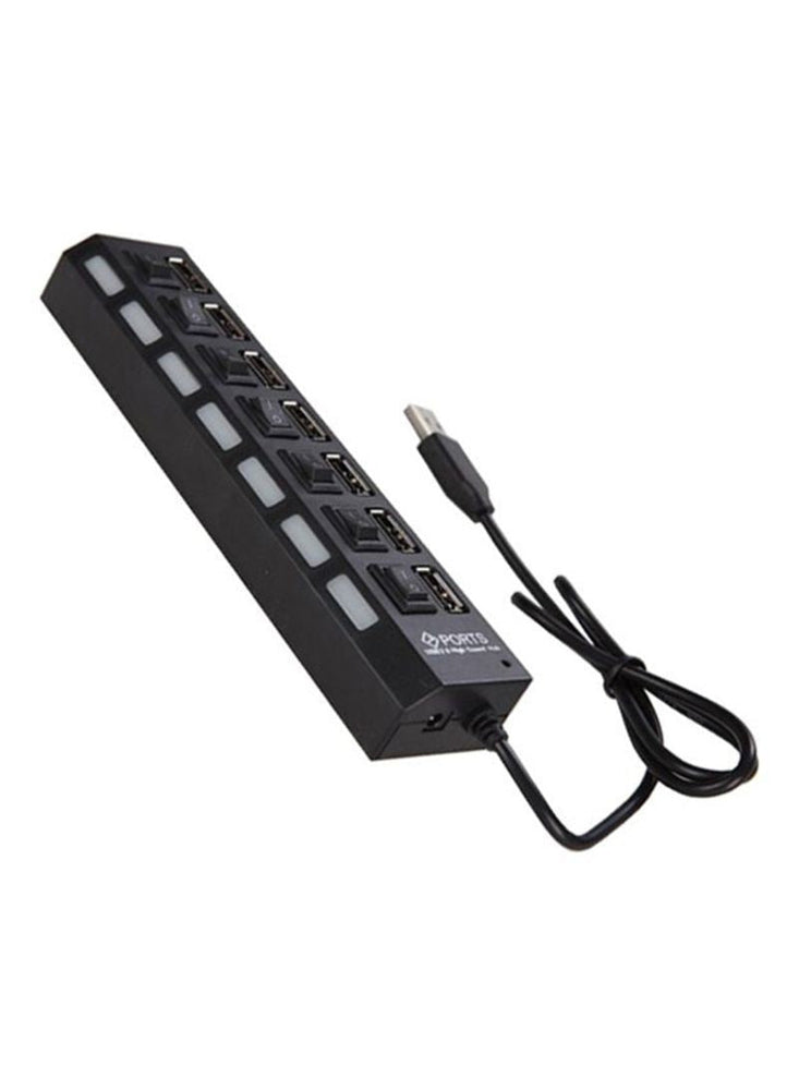 7-Port USB 2.0 Hub With Separate On-Off Switch