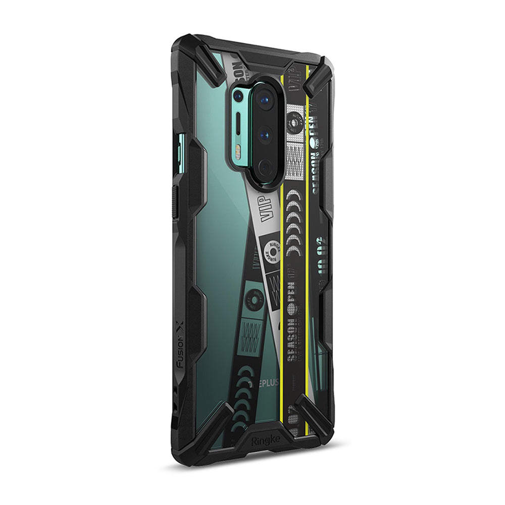 OnePlus 8 Pro Case Cover| Fusion-X Series| Ticket Band