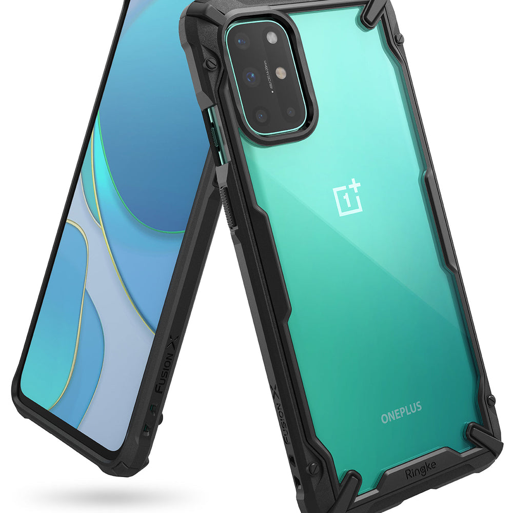 OnePlus 8T / 8T+ 5G  Case Cover| Fusion-X Series| Black