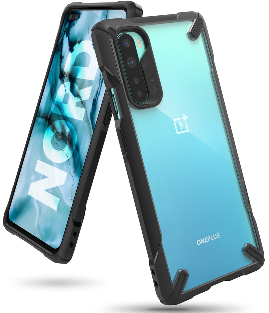 OnePlus Nord Case Cover| Fusion-X Series| Black