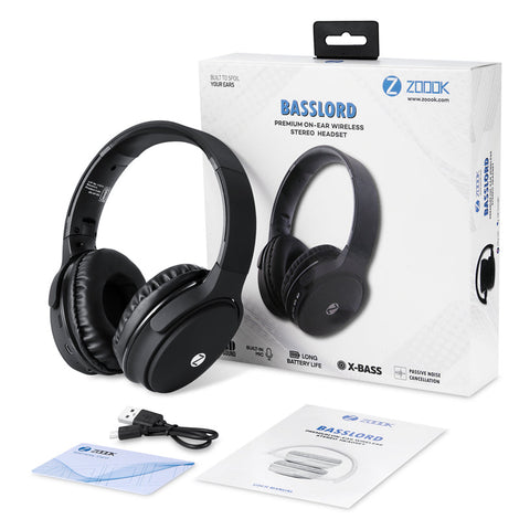 Zoook Basslord Headphone Black