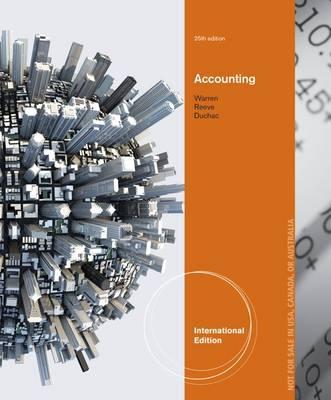 Accounting, International Edition