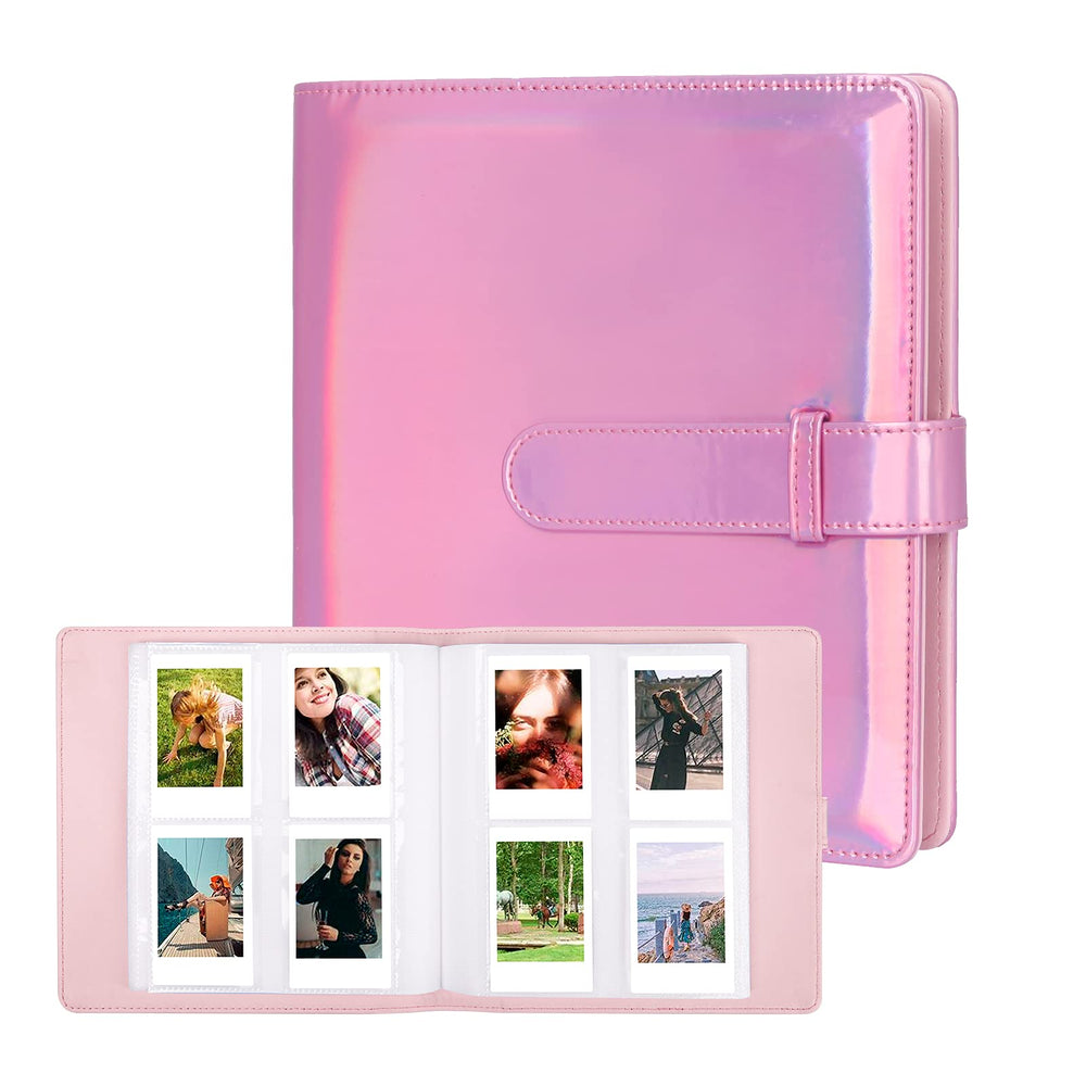 256 Pockets Polaroid Book Photo Album |Fujifilm Instax Mini 11 90 70 9 8+ 8 LiPlay Instant Camera | Pink