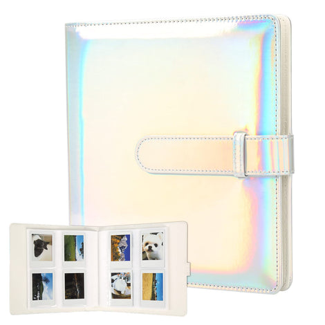 256 Pockets Polaroid Book Photo Album |Fujifilm Instax Mini 11 90 70 9 8+ 8 LiPlay Instant Camera | Silver