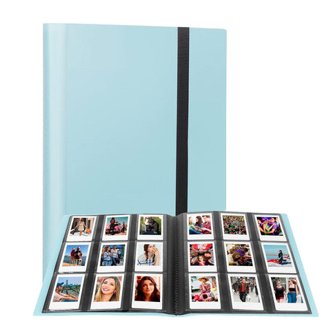 432 Pockets Photo Album for Fujifilm Instax Mini Camera| Fujifilm Instax Mini 11 9 Evo 90 70 40 8 7 LiPlay Instant Camera | Blue