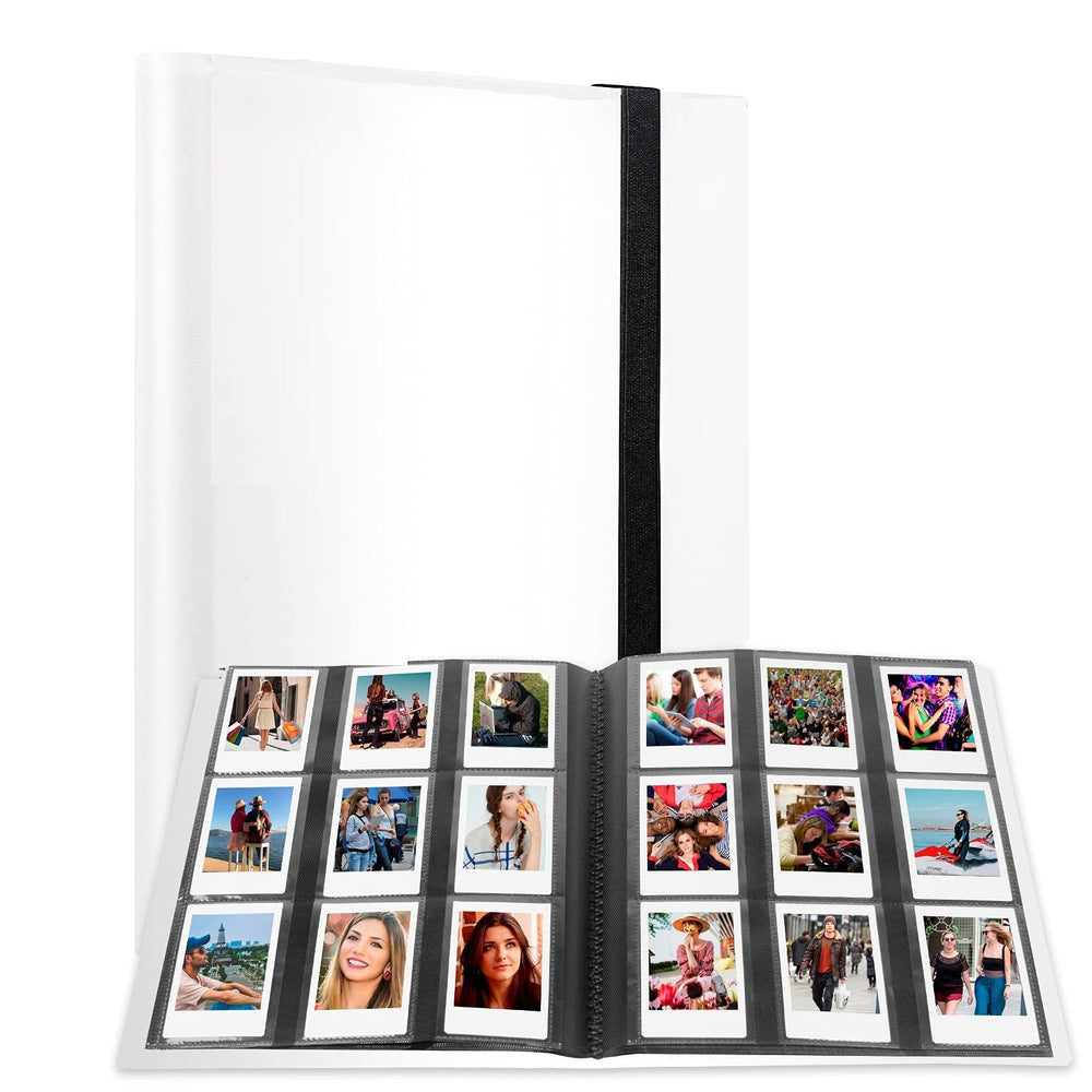 432 Pockets Photo Album for Fujifilm Instax Mini Camera| Fujifilm Instax Mini 11 9 Evo 90 70 40 8 7 LiPlay Instant Camera |  White