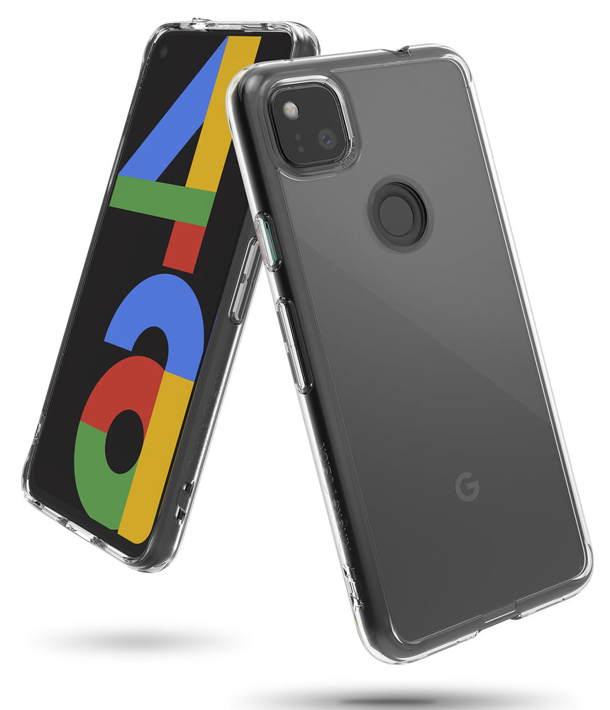 Google Pixel 4A Case Cover| Fusion Series| Clear