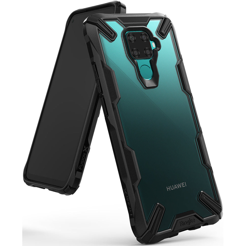 Huawei Mate 30 Lite Case Cover| Fusion-X Series| Black