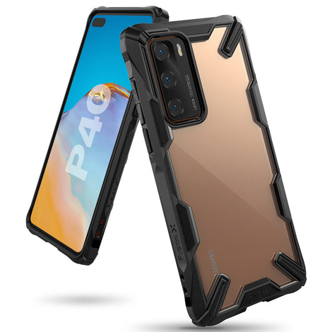 Huawei P40 Case Cover| Fusion-X Series| Black