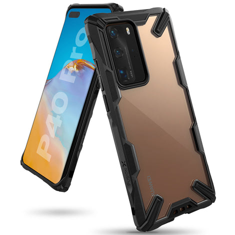 Huawei P40 Lite / Nova 6 SE / Nova 7i Case Cover| Fusion-X Series| Black