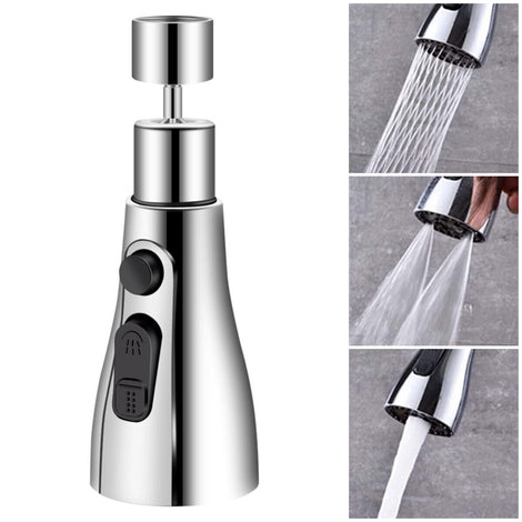 360°Swivel Kitchen Sink Tab Aerator Faucet Sprayer Head