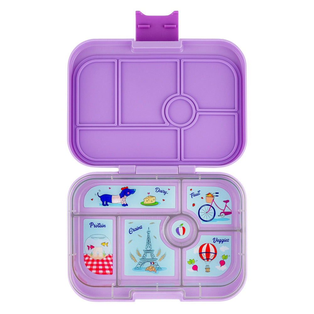 Yumbox Original Leakproof 6-Compartment Bento Box - Lulu Purple