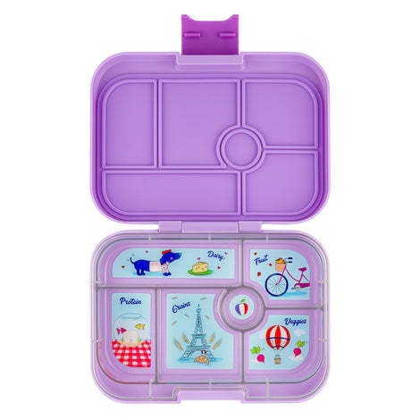 Yumbox Original Leakproof 6-Compartment Bento Box - Lulu Purple