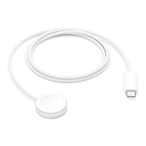 WIWU M9 Apple Watch Type-C Wireless Charger - White