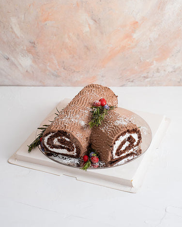 Yule log Cake by NJD