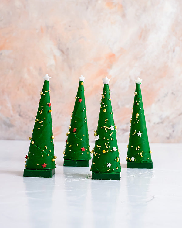 4 Edible Christmas Trees by NJD