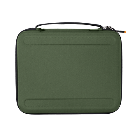 WIWU Parallel Hardshell Bag For iPad 12.9&quot; And Macbook 13.3&quot; - Green