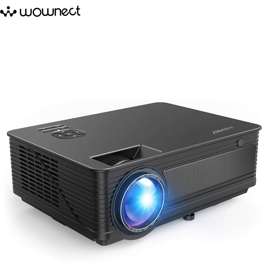 M5 4000 Lumens Home Theater Projector 3D Display HD Projector With AV, VGA, USB, HDMI