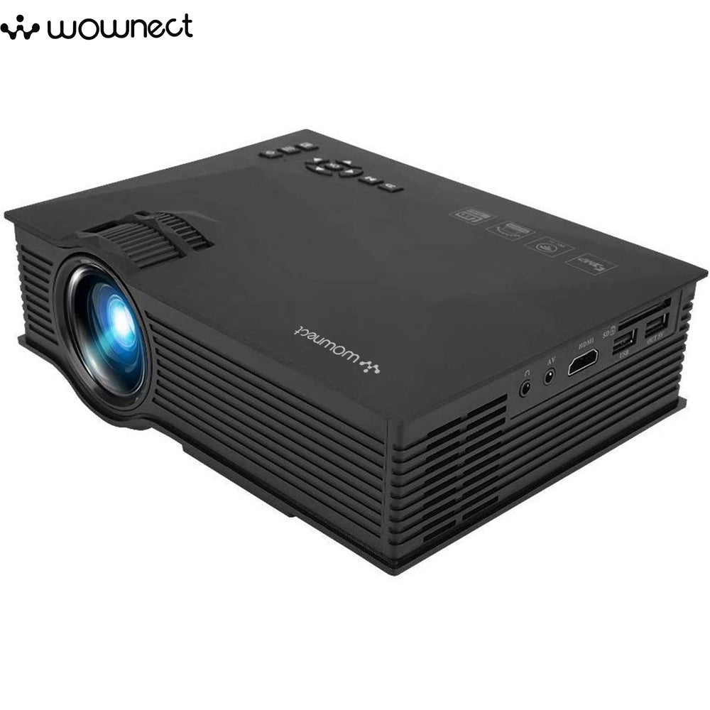 Unic UC68H Multimedia Home Theater Projector 2400 Lumens HD 1080P Projector with Airplay Miracast 3D Wireless Mobile Mirroring