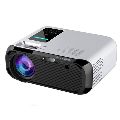 E500S Sync Home Theater LED Projector, 3000 Lumens 4K [ Wireless Mobile Screening ] 4K Mini Home Entertainment Cinema Projector