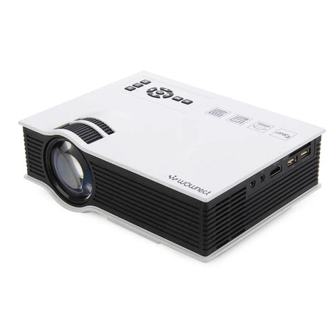 UC68B Home Theater Multimedia Home Theater Projector 80ANSI HD Projector [ HDMI USB SD AV VGA DLAN ] Gaming Projector