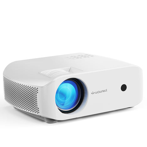 Mini Projector LED [Screen Size Up to 120&quot;] 2800 Lumens Supports Full HD 1080P Home Theater Cinema Gaming Projector [HDMI USB Audio Ports]