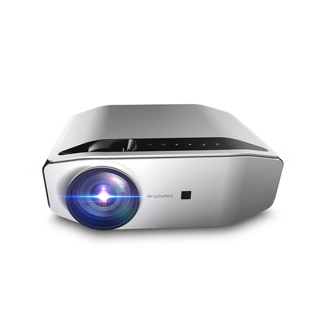 Wireless WiFi Projector 2500 Lumens Full HD 1080P 3D Projector [ Wireless Mobile Mirroring ] Home Projector For HDMI, PC, TV Stick, TV box, Console