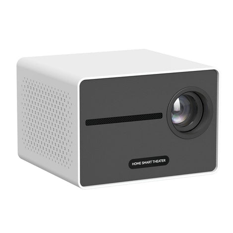 Android Projector 200 ANSI Lumens | Portable Mini Movie Projector with 180&quot; Display | Android 9.0 HD 1080P Supported Download Apps Bluetooth WiFi Home Theater Video Projector