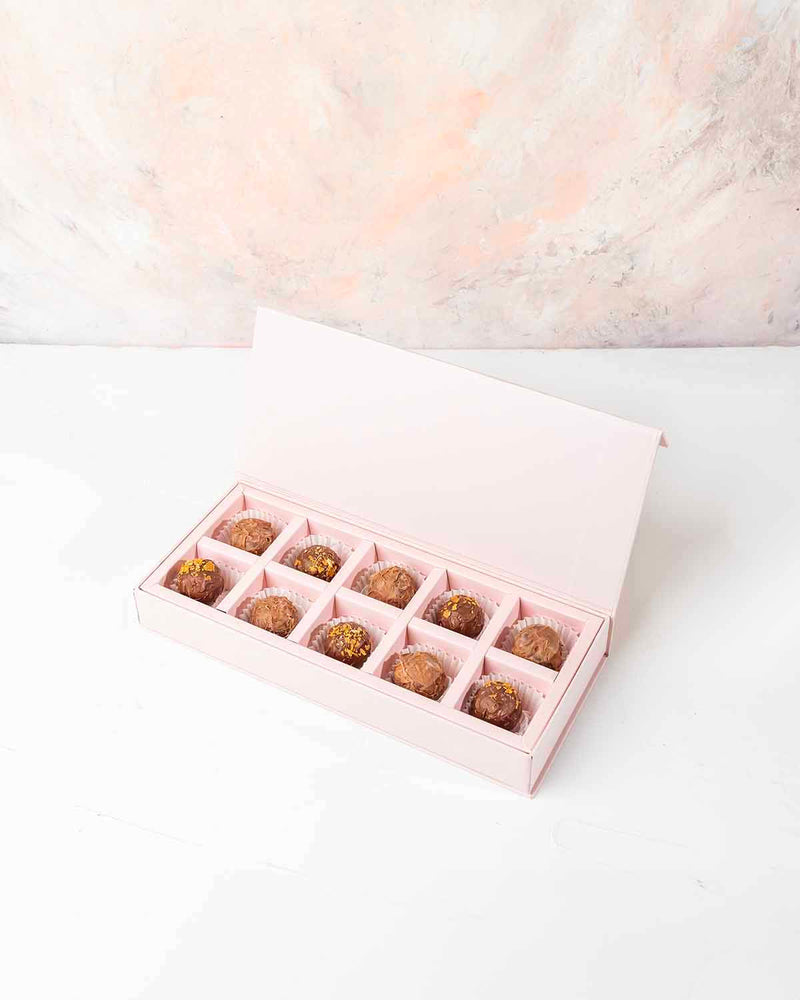 10 Assorted Milk Chocolate Truffles by NJD