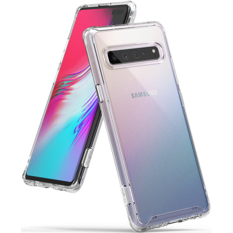 Samsung Galaxy S10 5G Case Cover| Fusion Series| Clear