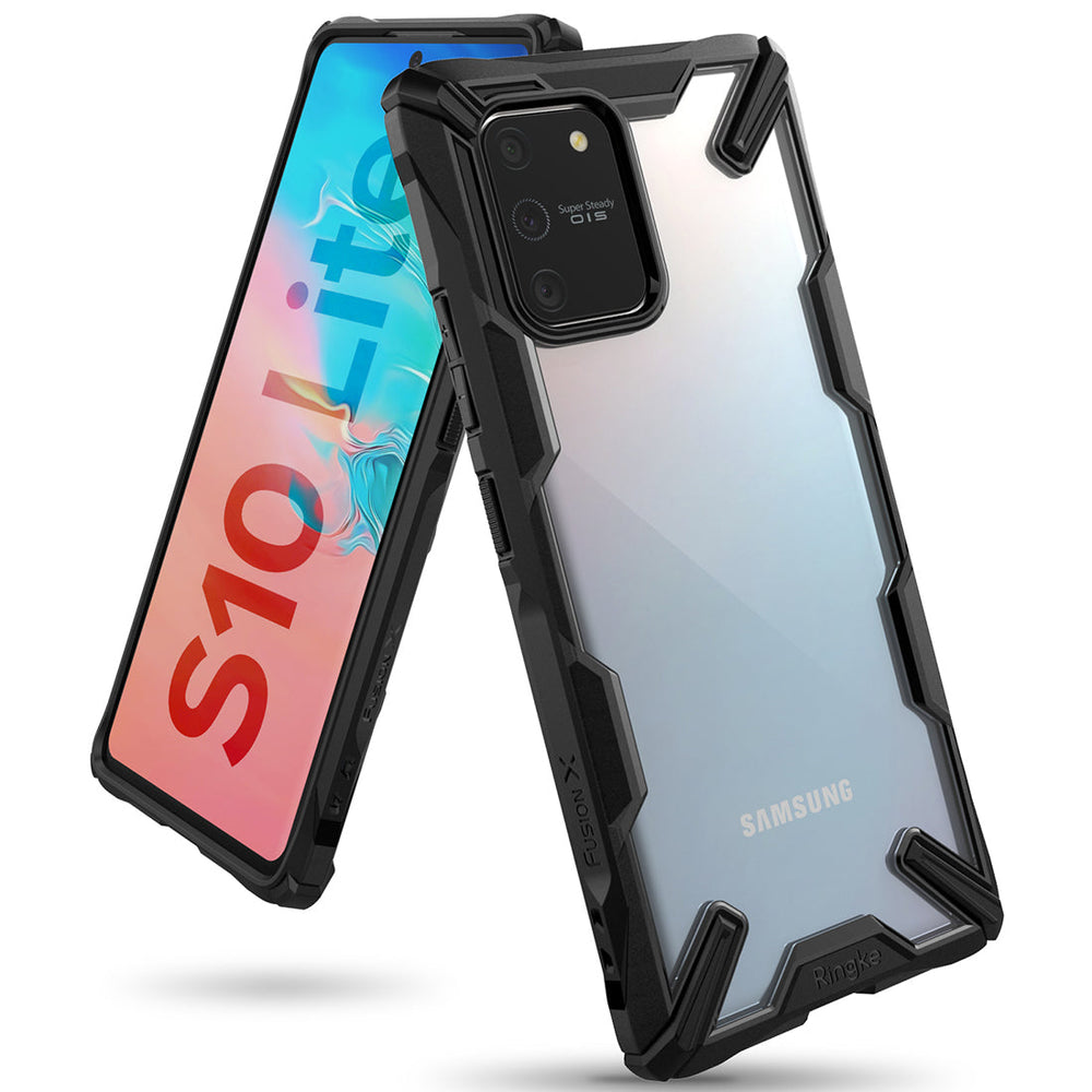 Samsung Galaxy S10 Lite Case Cover| Fusion-X Series| Black