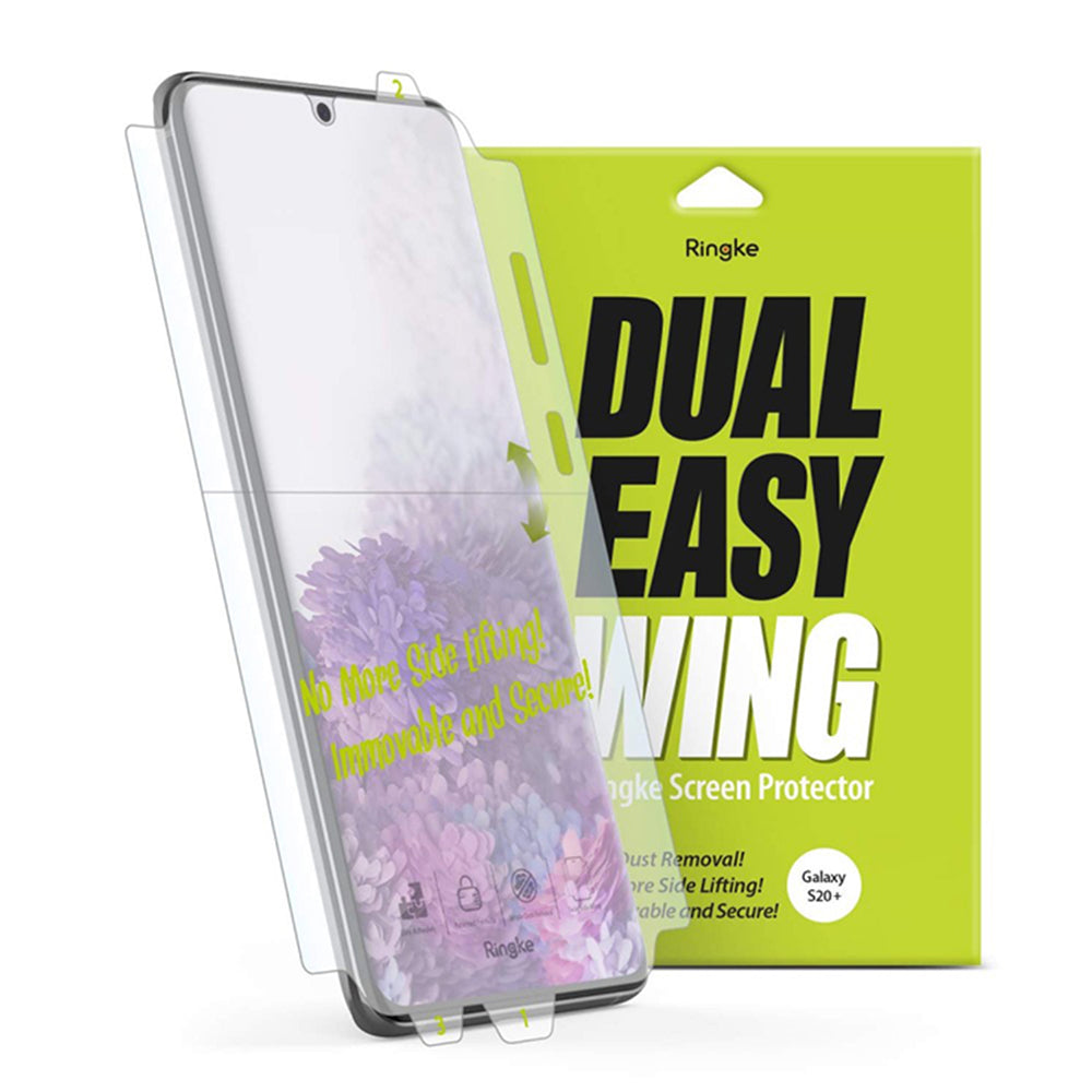 Samsung Galaxy S20+ /S20 Plus Screen Protector| Dual Easy Wing | 2 Pack