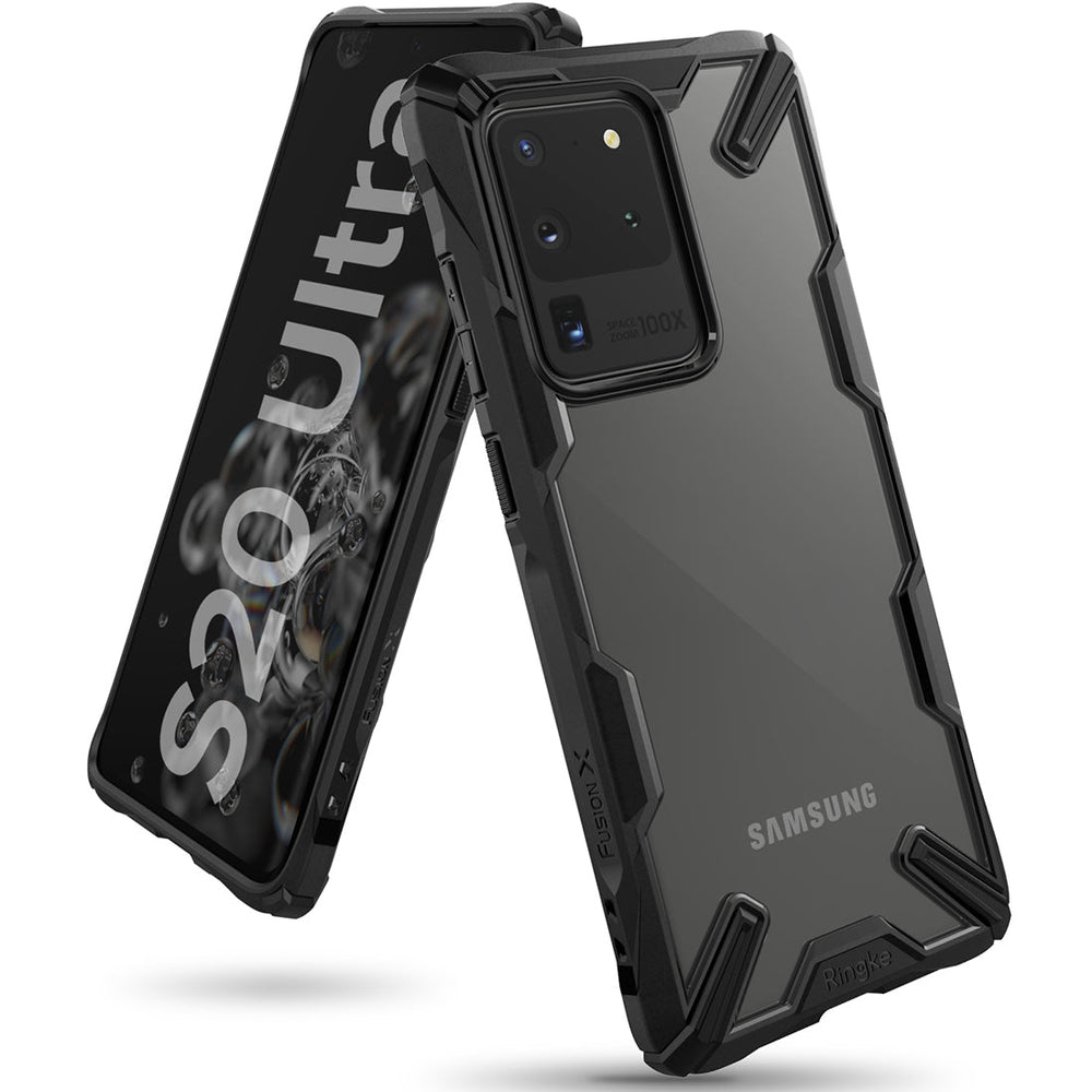 Samsung Galaxy S20 Ultra Case Cover| Fusion-X Series| Black