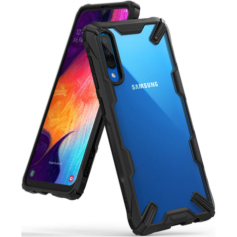 Samsung Galaxy A30s / A50 / A50s Case Cover| Fusion-X Series| Black