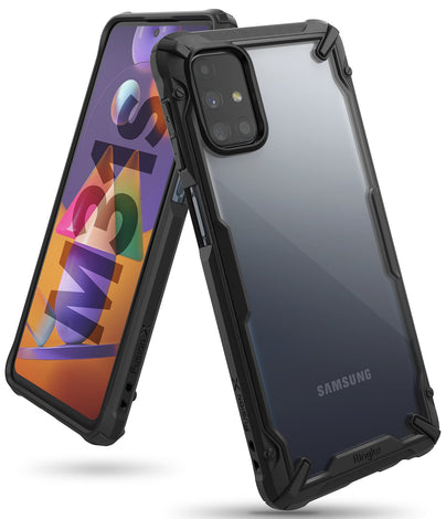 Samsung Galaxy M31S Case Cover| Fusion-X Series| Black