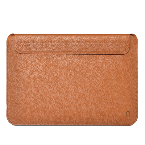 WIWU Skin Pro Genuine Leather Sleeve For Macbook 13.3&quot; - Brown