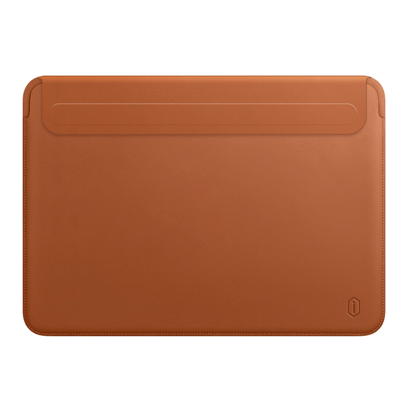 WIWU Skin Pro II PU Leather Sleeve For Macbook Pro 14.2" - Brown