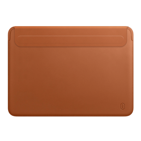 WIWU Skin Pro II PU Leather Sleeve For Macbook Pro 14.2&quot; - Brown