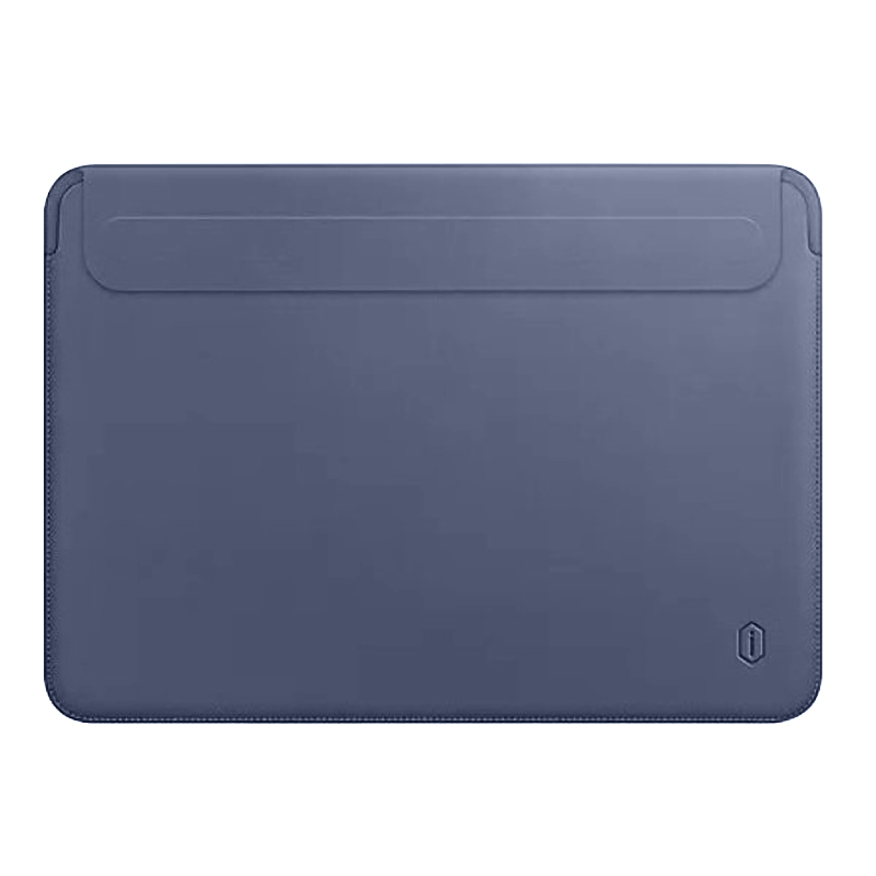 WIWU Skin Pro II PU Leather Sleeve For Macbook Pro 14.2" - Navy Blue