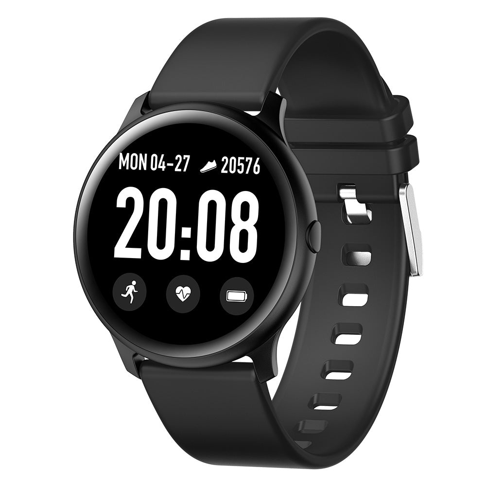 Smartwatch Health Fitness Tracker KW19 1.3''TFT Display Screen with Multi-Sport Modes Heart Rate Blood Pressure Blood Oxygen Sleep Tracking Pedometer