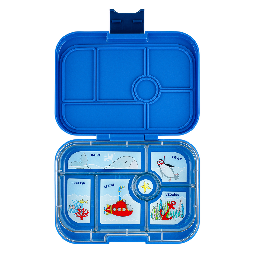 Yumbox Original Leakproof 6-Compartment Bento Box - Surf Blue