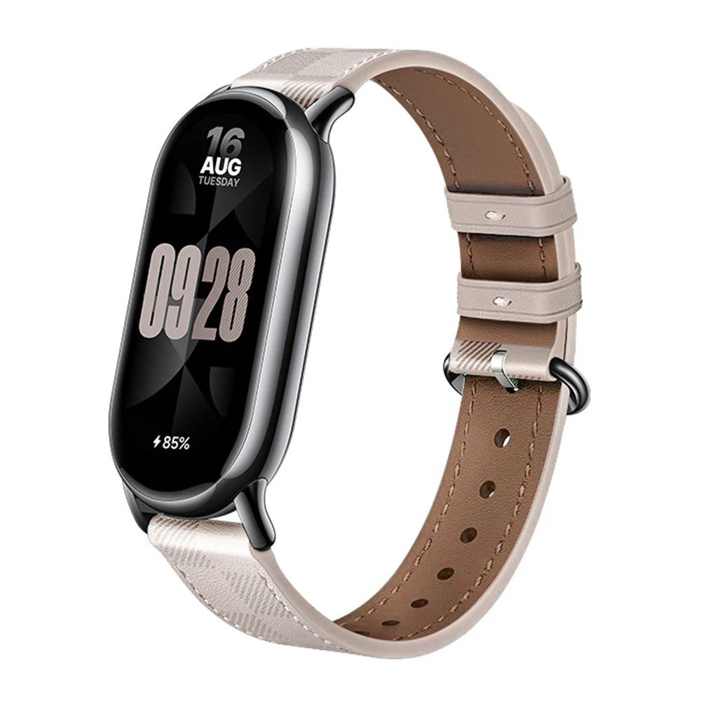 Xiaomi Mi Band 8 Leather Straps | Beige