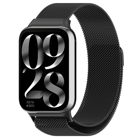 Xiaomi Mi Smart Band 8 Pro &amp; Redmi Watch 4 , Milanese Loop Strap | Black