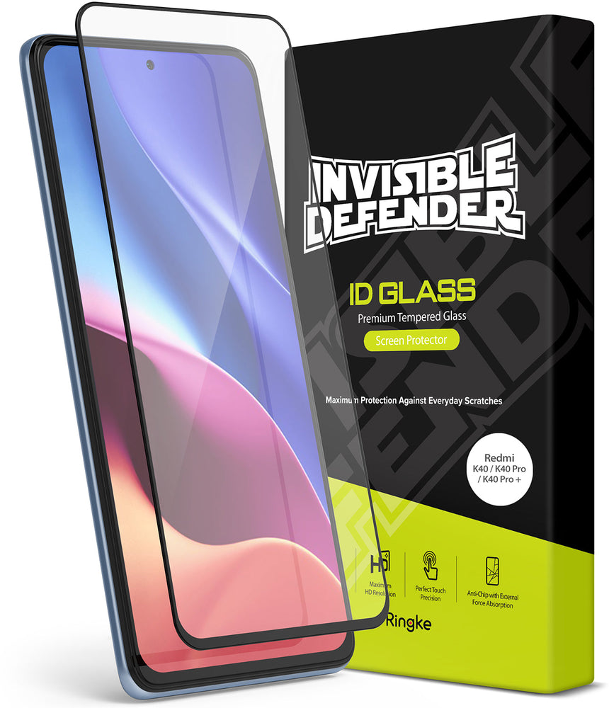 Xiaomi K40 / K40 Pro / K40 Pro + / Poco F3 / Mi 11X / Mi11i Screen Protector| Invisible Defender Full Coverage| Black