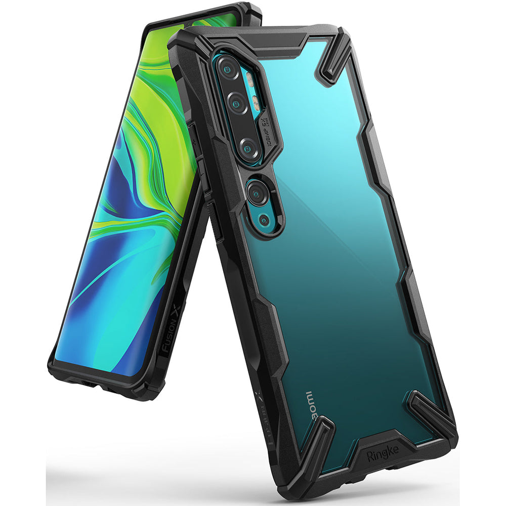 Xiaomi Mi Note 10 / Note 10 Pro / CC9 Pro Case Cover| Fusion-X Series| Black