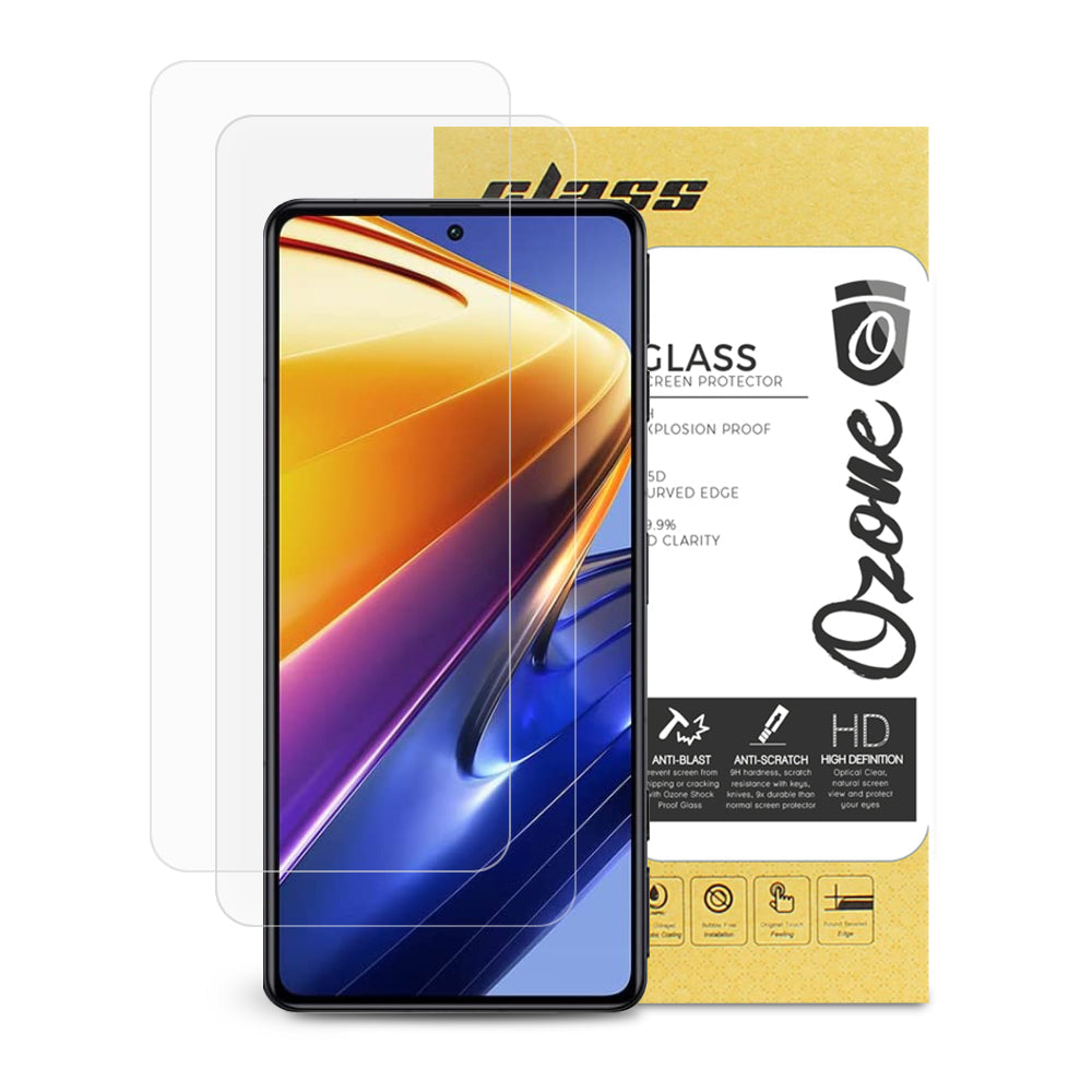 Xiaomi Poco F4 GT 5G Screen Protectors | Tempered Glass  | Pack of 2