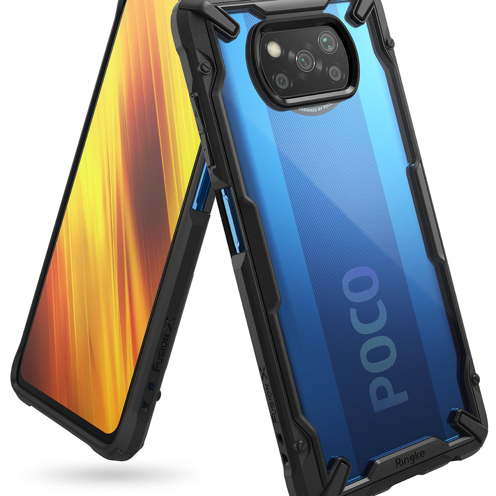 Xiaomi Poco X3 NFC / Poco X3 Pro Case Cover| Fusion-X Series| Black