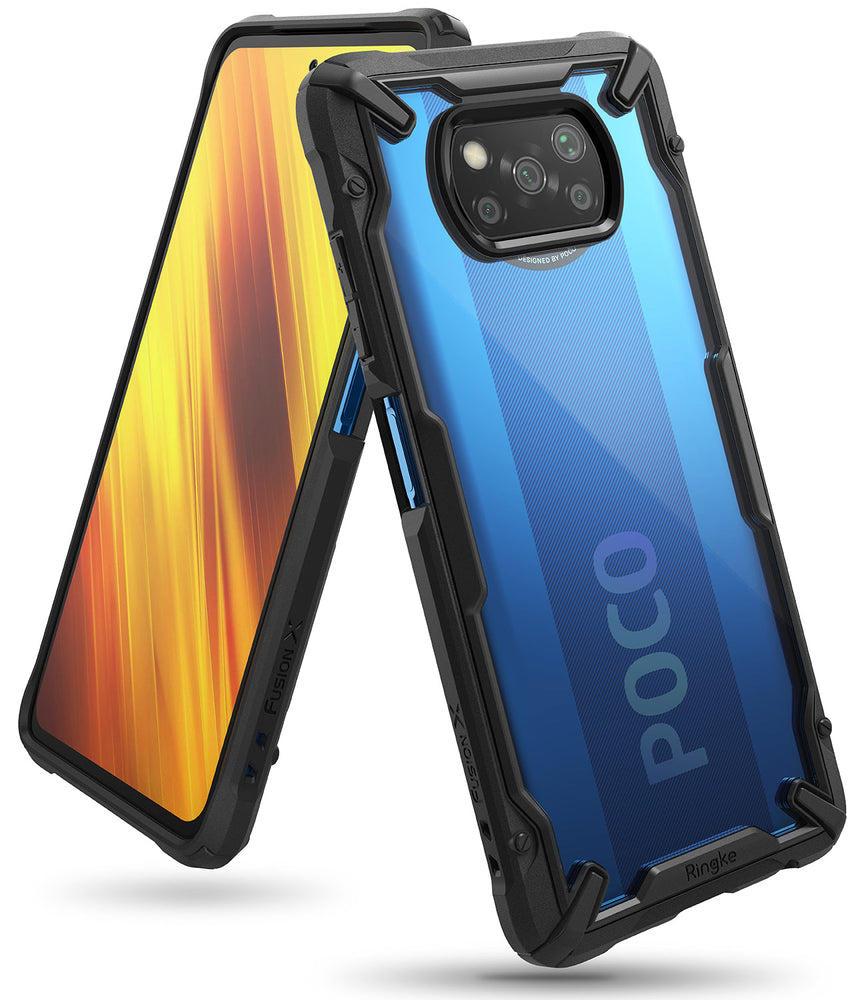 Xiaomi Poco X3 NFC / Poco X3 Pro Case Cover| Fusion-X Series| Black