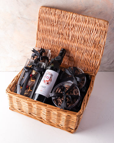 0% Organic Merlot and Chocolate Hamper by NJD