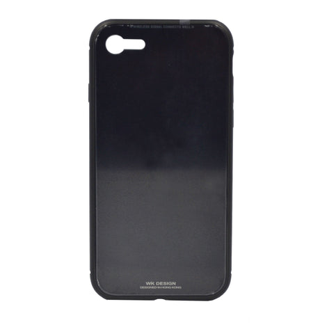 WK Magnetic Glass Case iPhone 8 - Black